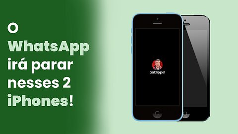 O WhatsApp irá parar nesses 2 iPhones!