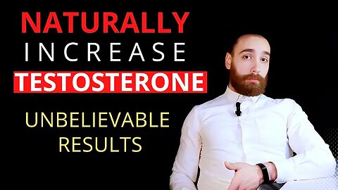 Testosterone Replacement Therapy &💊Booster OR How to NATURALLY Increase Testosterone! 