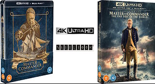 Master and Commander [4K UHD & Blu-ray SteelBook & Standard Edition] Russell Crowe