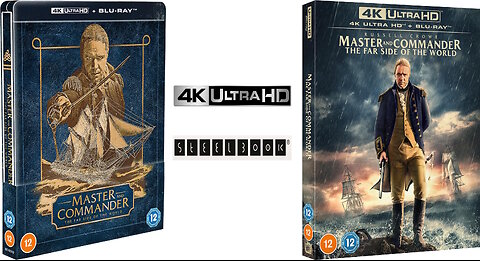 Master and Commander [4K UHD & Blu-ray SteelBook & Standard Edition] Russell Crowe