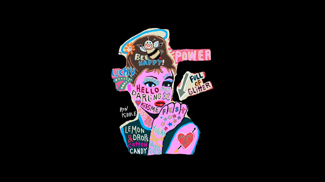 fist full of glitter