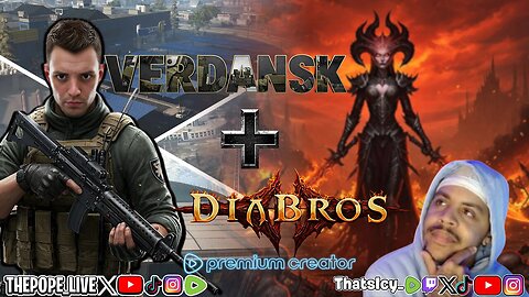 New Warzone Health Bar?! + DiaBros are back! | Warzone + Diablo 4 with Icy!