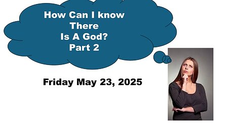 Bible Study May 23, 2025 