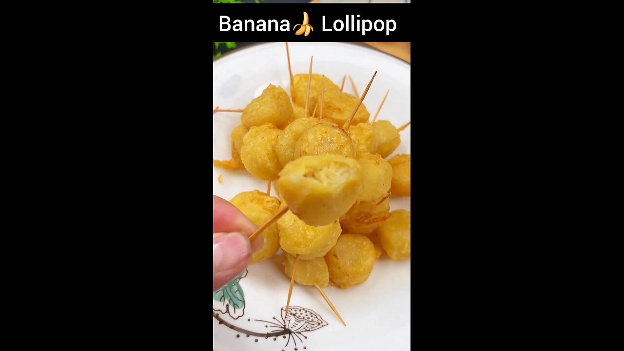 Banana Lollipop 🍌🍭