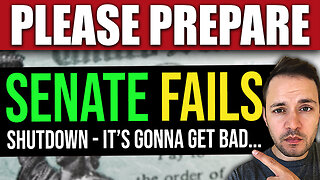 BREAKING: US Senate Vote FAILS! Longest Shutdown Ever
