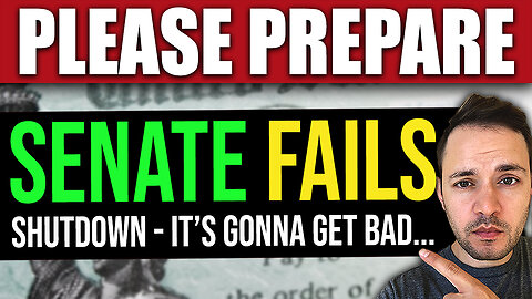 BREAKING: US Senate Vote FAILS! Longest Shutdown Ever