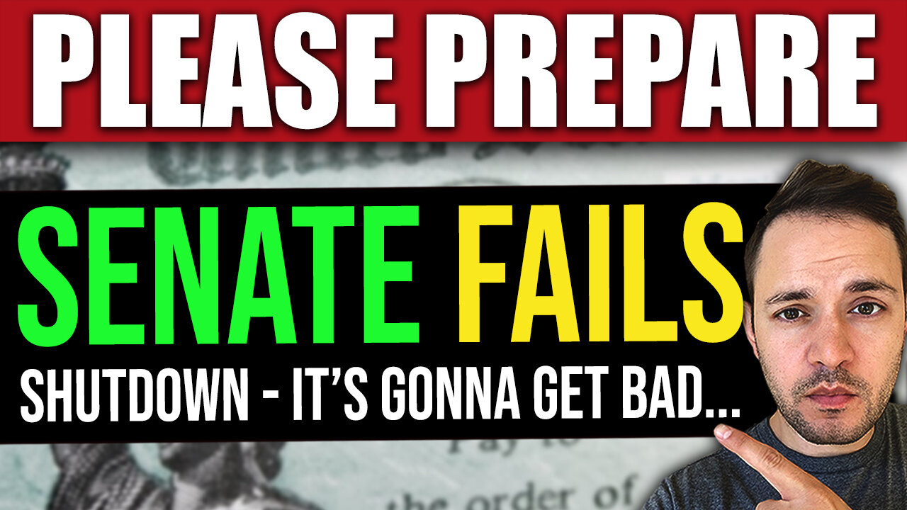 BREAKING: US Senate Vote FAILS! Longest Shutdown Ever