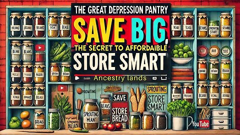 The Great Depression Pantry: Save Big, Store Smart, and Stay Prepared!