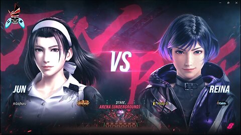 TEKKEN 8 Skulled Jun Kazama Garyu promotion match