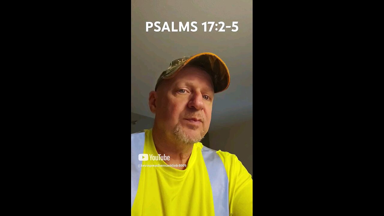 #PSALMS17:2-5 "KING DAVID'S EXAMPLE ! DETERMINE IN YOUR HEART TO FOLLOW GOD NO MATTER WHAT !"