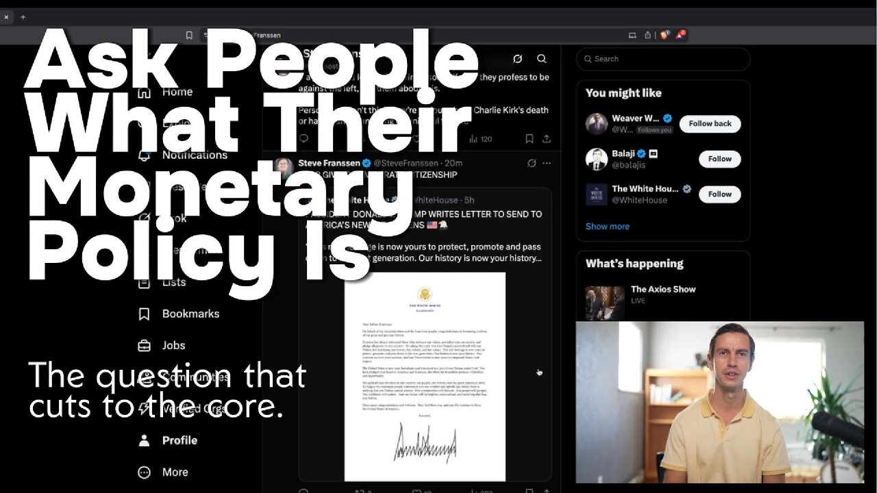 Ask People What Their Monetary Policy Is