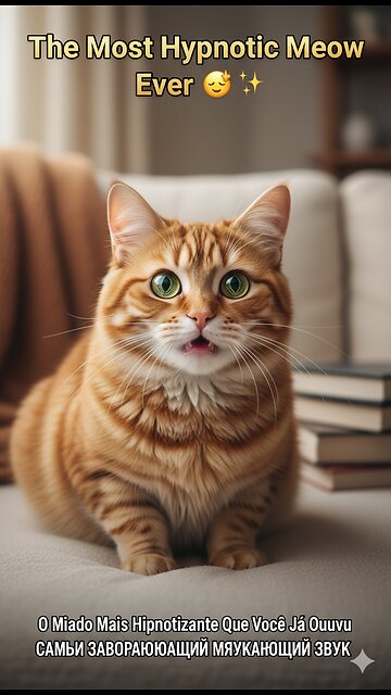The Most Hypnotizing Meow You've Ever Heard 😻✨