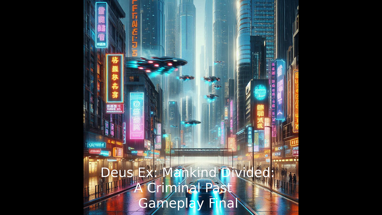 Deus Ex Mankind Divided: A Criminal Past - Gameplay Final