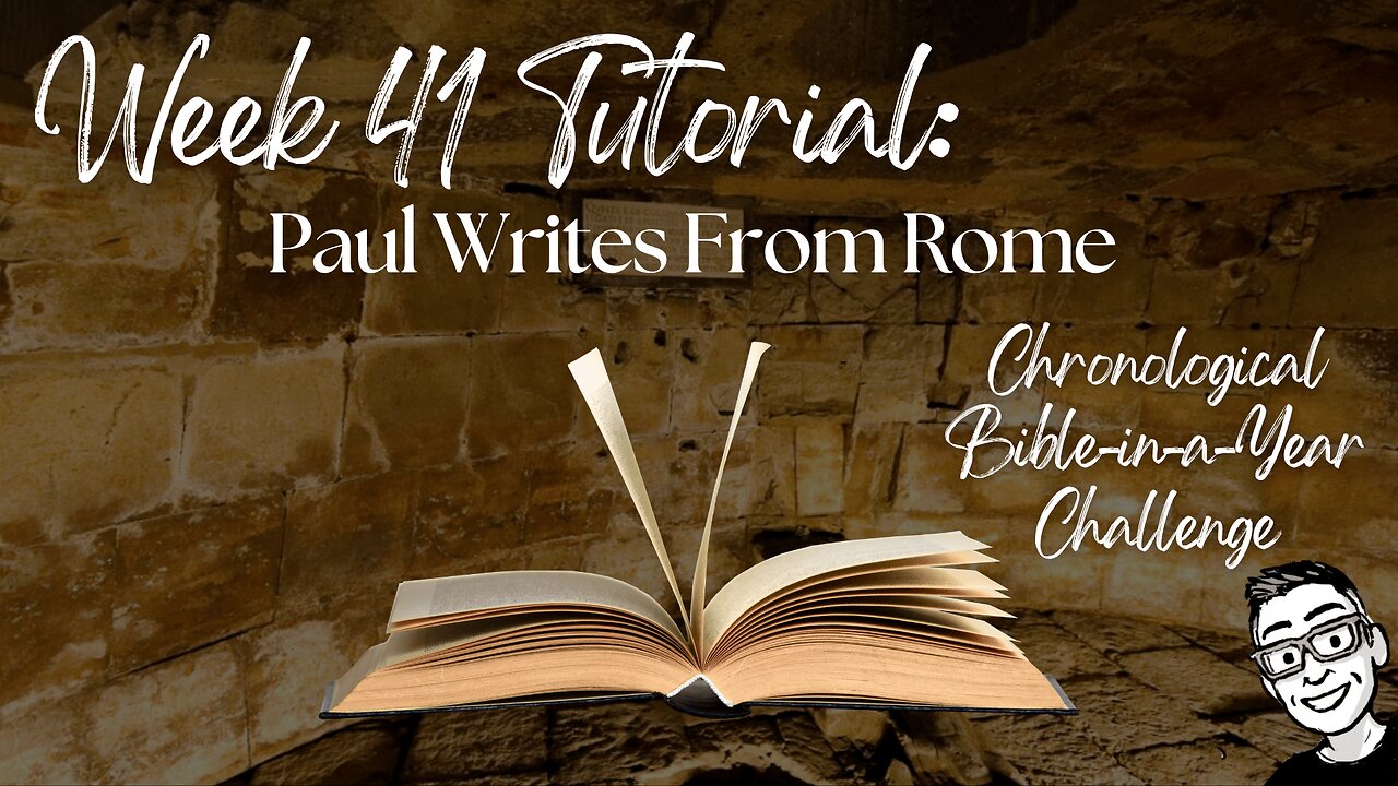 Week 41 Tutorial: Paul Writes from Rome (Acts 20–28; Philemon; Colossians; Ephesians; Philippians)