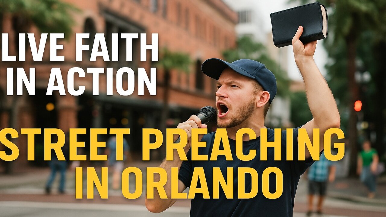 Live Faith in Action: Street Preaching in Orlando