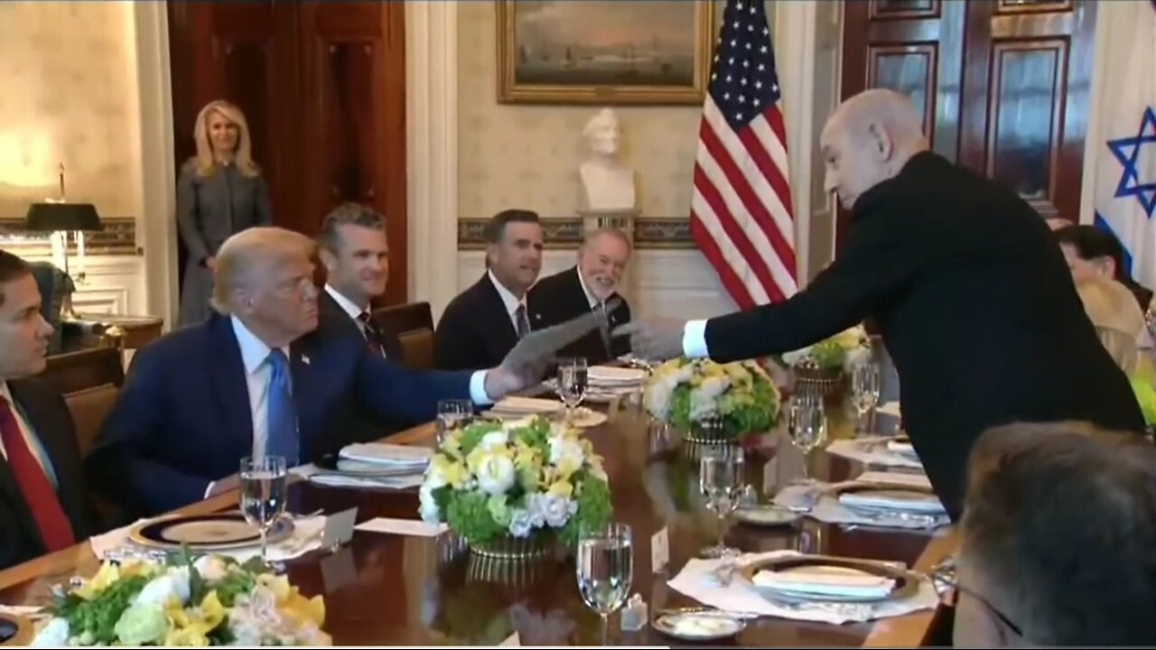 Netanyahu Nominates Trump For The Nobel Peace Prize