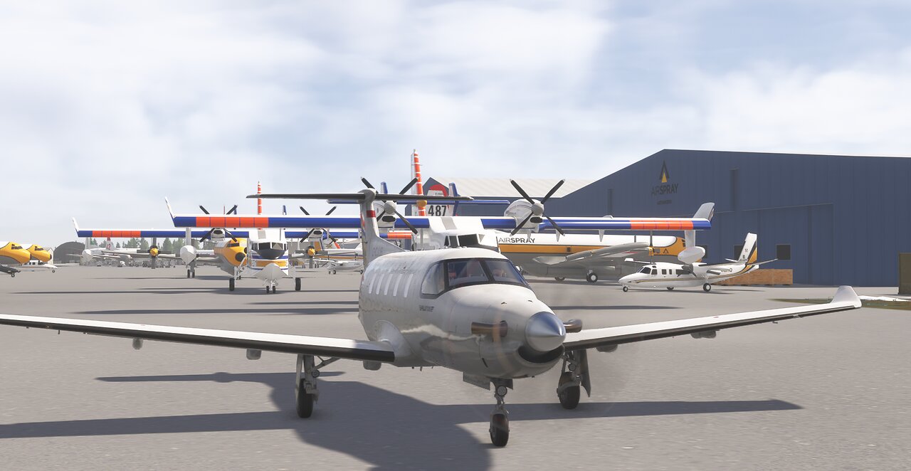 PC-12 Medivac flights around Alberta / MSFS 2024