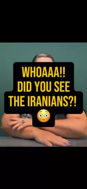 Whoaaa! Did You See The Iranians? 👀
