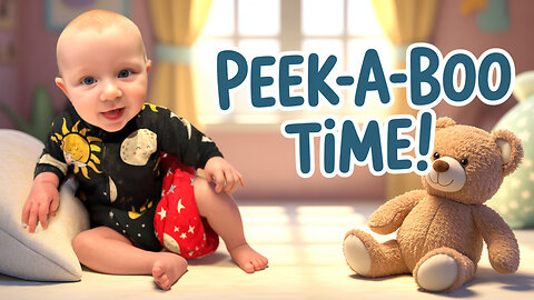 Baby Kayla's Adorable Peek-a-Boo Game with Daddy!