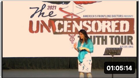 "Dr. Simone Gold at 'The Uncensored Truth Tour' - Part 1"