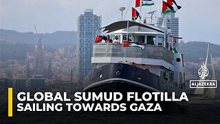 Global Sumud Flotilla sails on towards Gaza, determined to break Israel’s illegal siege