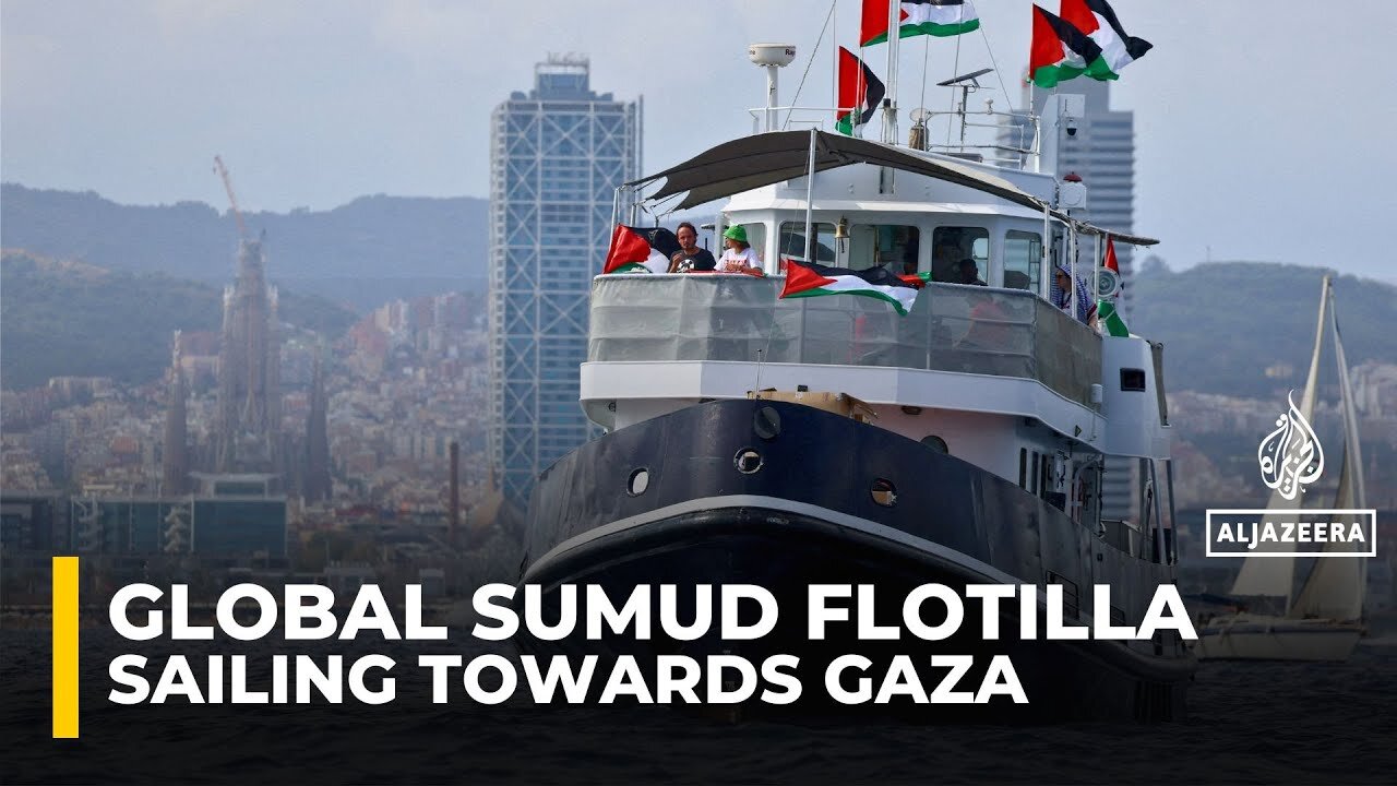Global Sumud Flotilla sails on towards Gaza, determined to break Israel’s illegal siege