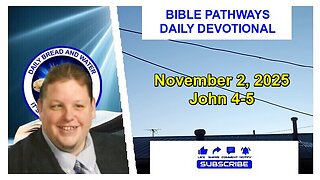 Bible Pathways Daily Devotional Nov 2, 2025