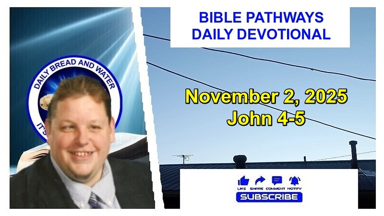Bible Pathways Daily Devotional Nov 2, 2025