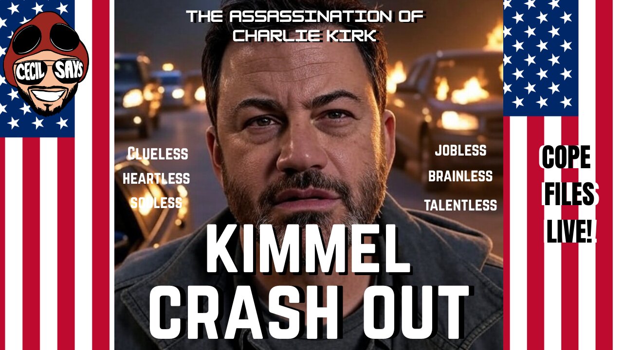 Kimmel Crash Outs.⚡Liberals In Ultimate Cope Mode!👀