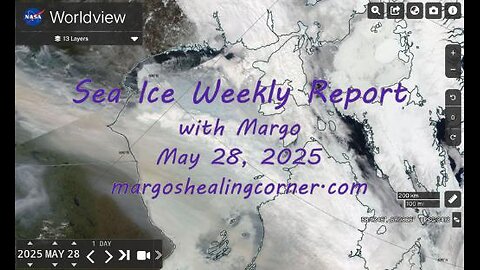 Sea Ice Weekly Report with Margo (May 28, 2025)