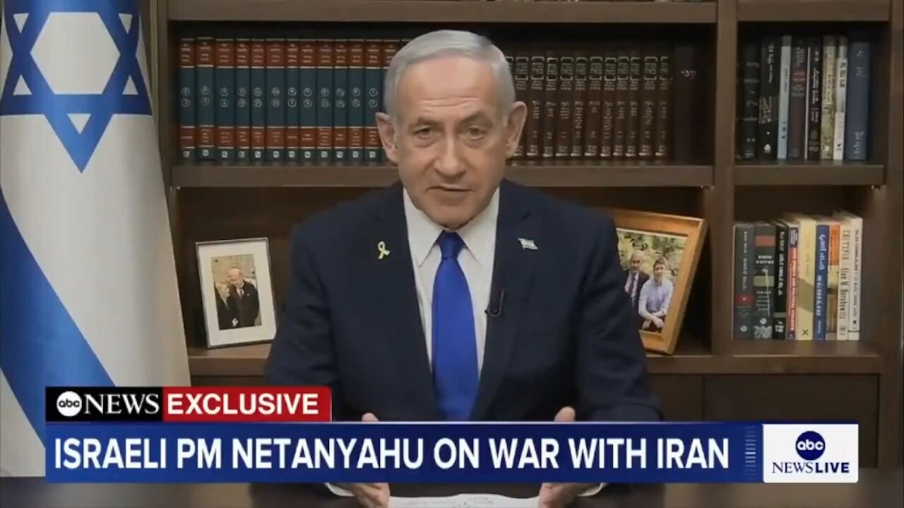 Netanyahu nazval válku s Íránem "válkou dobra proti zlu" a tlačí na Trumpa, aby se přidal!