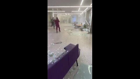 Soroka Medical Center, Israel's largest hospital, suffers damage during Iranian missile strike.