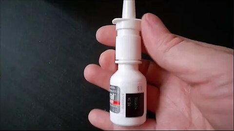 Spray saline irrigation - dry, blocked nostrils temporarily relief