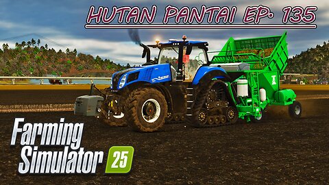Selling Cans, Kimchi & Rice Rolls. Planting Sugarcane. |4k| HUTAN PANTAI EP 135 | Farming Simulator 25