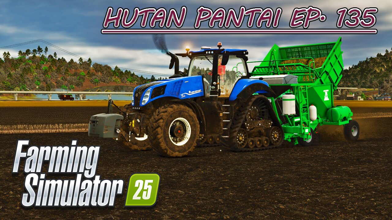 Selling Cans, Kimchi & Rice Rolls. Planting Sugarcane. |4k| HUTAN PANTAI EP 135 | Farming Simulator 25