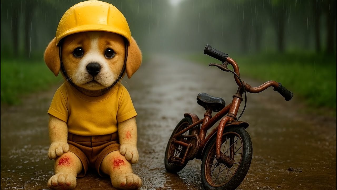 AI dog puppy story