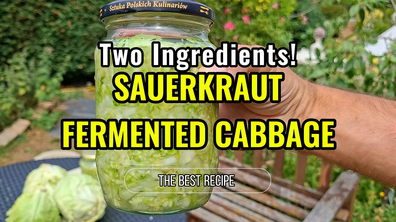 How to Make Sauerkraut at Home: Easy 2-Ingredient Recipe