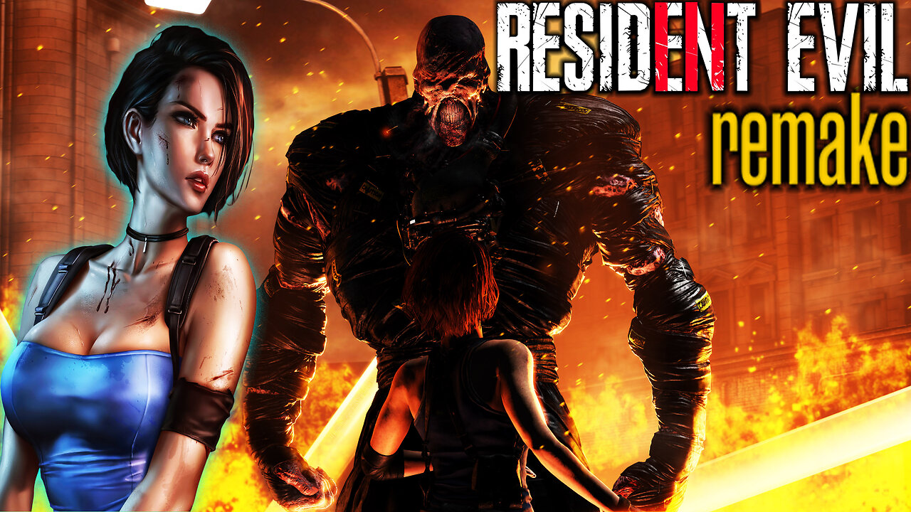 🧟 Resident Evil 3 - Remake (2020) 🧟 Jill Valentine #1 (1440p)