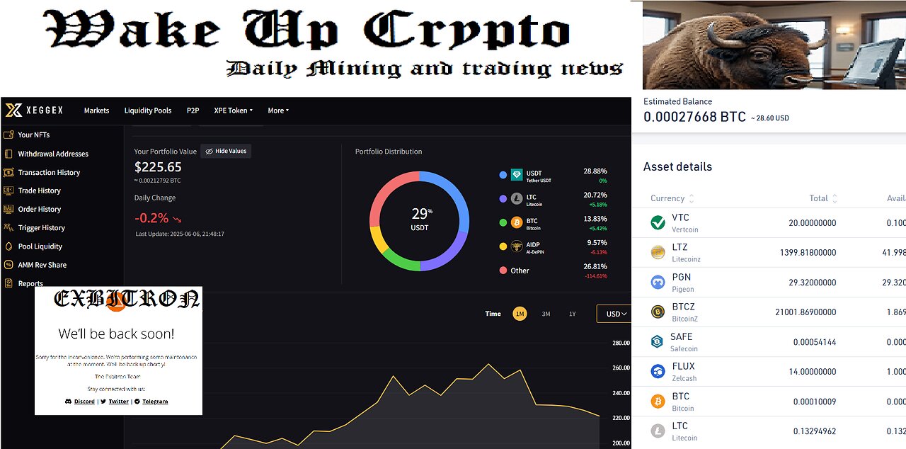 Crypto Mining & Trading News - Ep. 18 *New exbitron update*