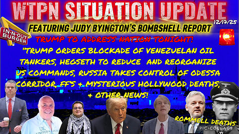 WTPN ~ Judy Byington ~ Situation Update ~ 12-17-25 ~ Trump Return ~ Restored Republic via a GCR