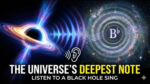 ब्रह्मांड की सबसे डरावनी आवाज़: 10 मिलियन साल का एक सुर