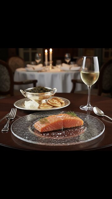 Caviar and Arctic Char (From the North Pole)