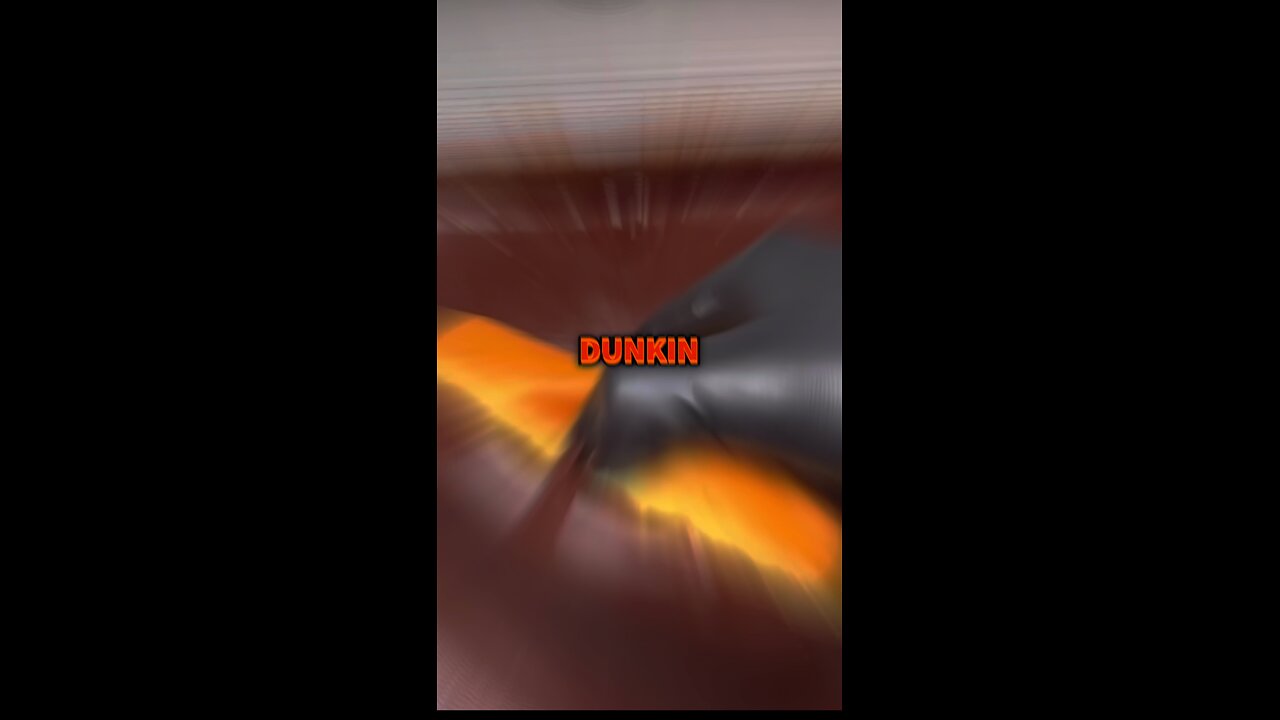 Dunkin’ Donuts handle doughnuts