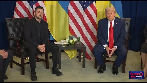 President Trump Participates in a Bilateral Meeting with the President of Ukraine