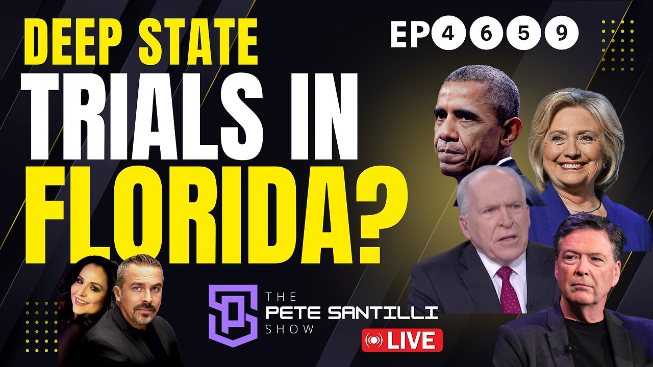 🚨TRIALS IN FLORIDA? Mar-A–Lago Raided To Confiscate Trump’s Classified Russia-Hoax Docs? [EP 4659]