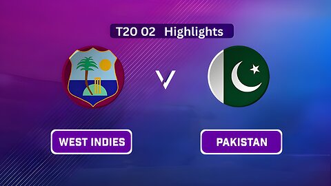 pakistan vs west indies T20 02 Highlights