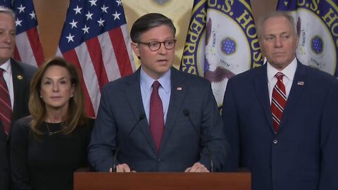 Speaker Mike Johnson and House GOP leaders Give Remarks On Day 22 Of Shutdown - October 22, 2025