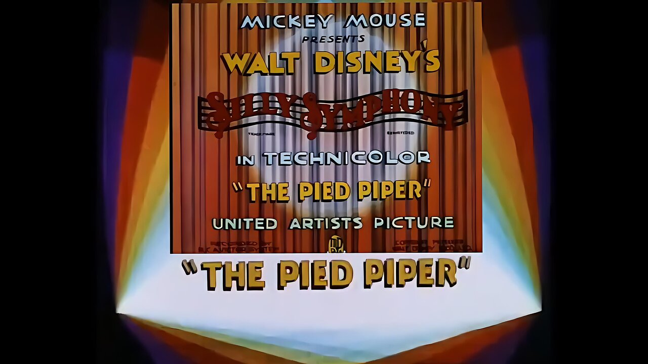 💥 Pied Piper - Cartoon 1930's