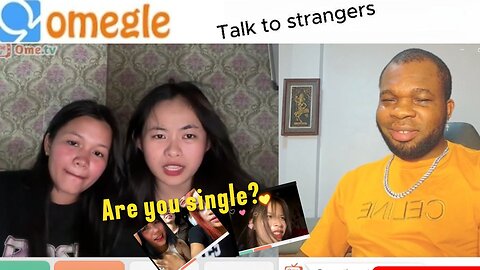 Shocked asian girls speaking their languages random video chat!