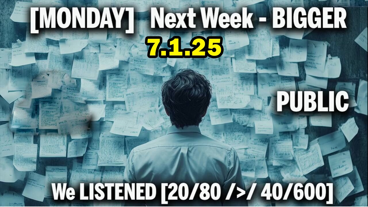 And We Know 7.1.25: Another Big Week Ahead, More Senators Leaving, Nyc Exposing Infiltration